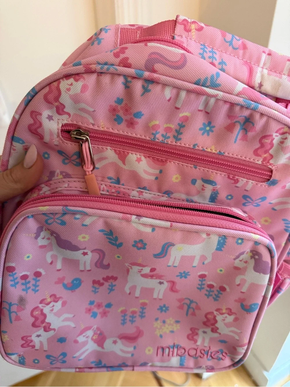 Milestones Pink Unicorn Kids Backpack
